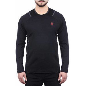 NWoT Spyder Active Men's Long Sleeve Breathable T-Shirt Black Size L $50 DD025